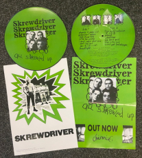 Skrewdriver - All Skrewed Up Picture LP