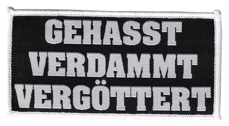 Gehasst, Verdammt, Vergttert Patch