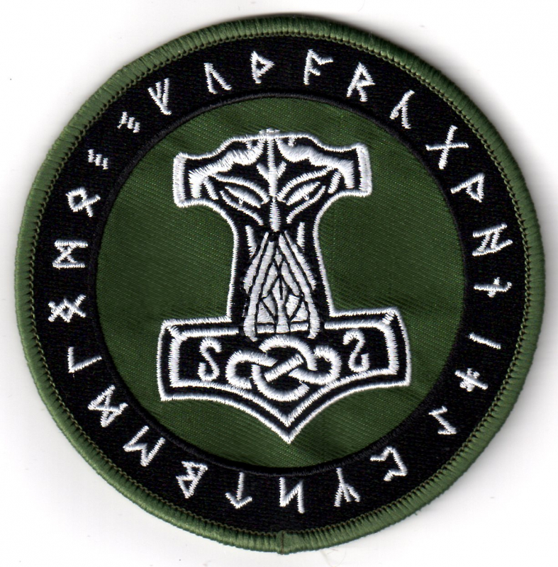 Mjoelnir Runes green (Patch)