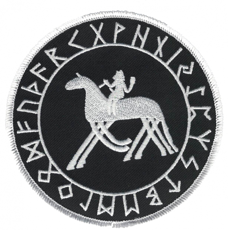 Sleipnir in the Rune circle (Patch)