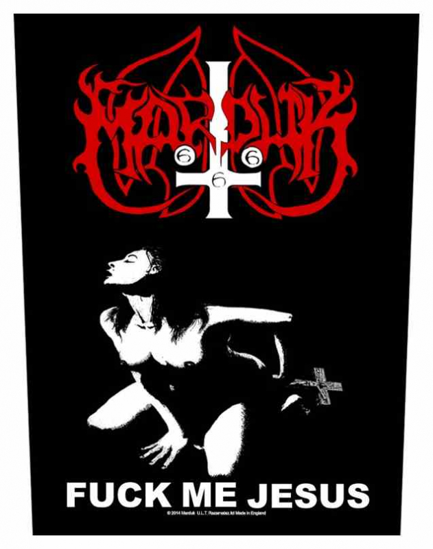 Marduk - Fuck Me Jesus (Backpatch)