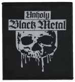 Unholy Black Metal - Skull (Aufnher)