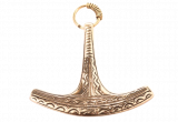 Thors Hammer Anhnger fr Kette in Bronze