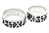 FUTHARK Rune Ring (ring in silver)